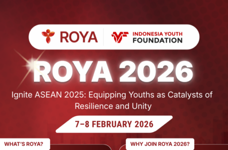 Role of Youth ASEAN (ROYA) 2026 The Ignite ASEAN: Equipping Youth as a Catalyst of Resilience and Unity
